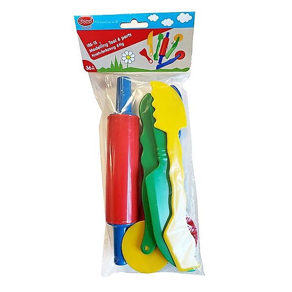 GOWI Knete Knetwerkzeug - 6tlg. günstig online kaufen