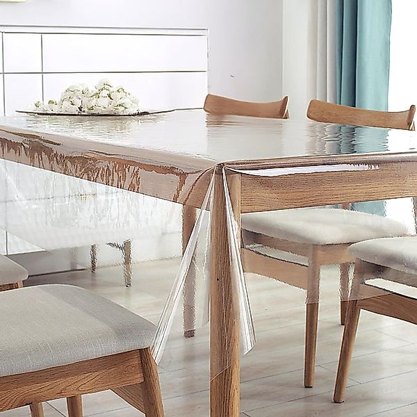 Emhelle Tischdecke Tischdecke Tischfolie Transparent Durchsichtig günstig online kaufen