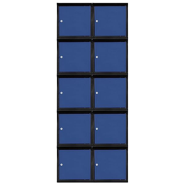 PROREGAL Mega Deal 10x Schließfachwürfel Blocky Mit Zylinderschloss & 2 Sch günstig online kaufen