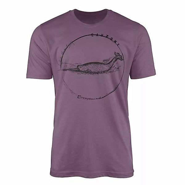 Sinus Art T-Shirt Evolution Herren T-Shirt Narwal günstig online kaufen