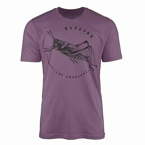Sinus Art T-Shirt Hexapoda Herren T-Shirt Grasshopper günstig online kaufen