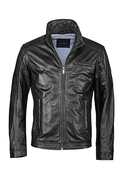 bugatti Lederjacke BUQUENTINO (1-St) mit Stehkragen günstig online kaufen