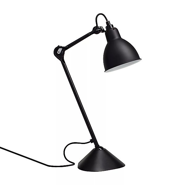 DCW - Lampe Gras N°205 Schreibtischleuchte - schwarz/BxH 20x39cm günstig online kaufen