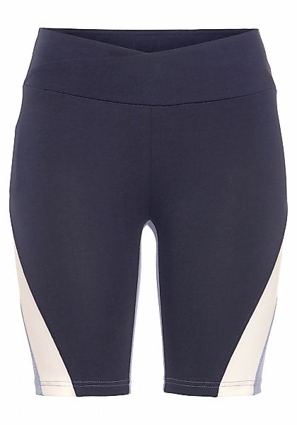 LASCANA ACTIVE Radlerhose, Sporthose mit breitem V-Bündchen günstig online kaufen