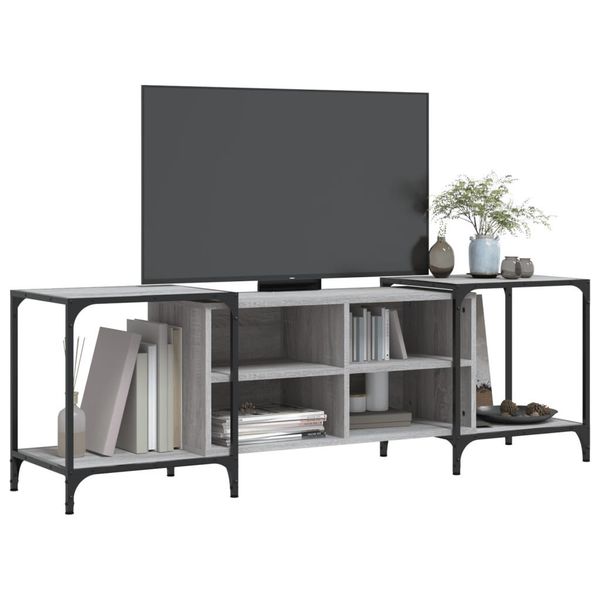 vidaXL TV-Schrank TV-Schrank Grau Sonoma 153x37x50 günstig online kaufen