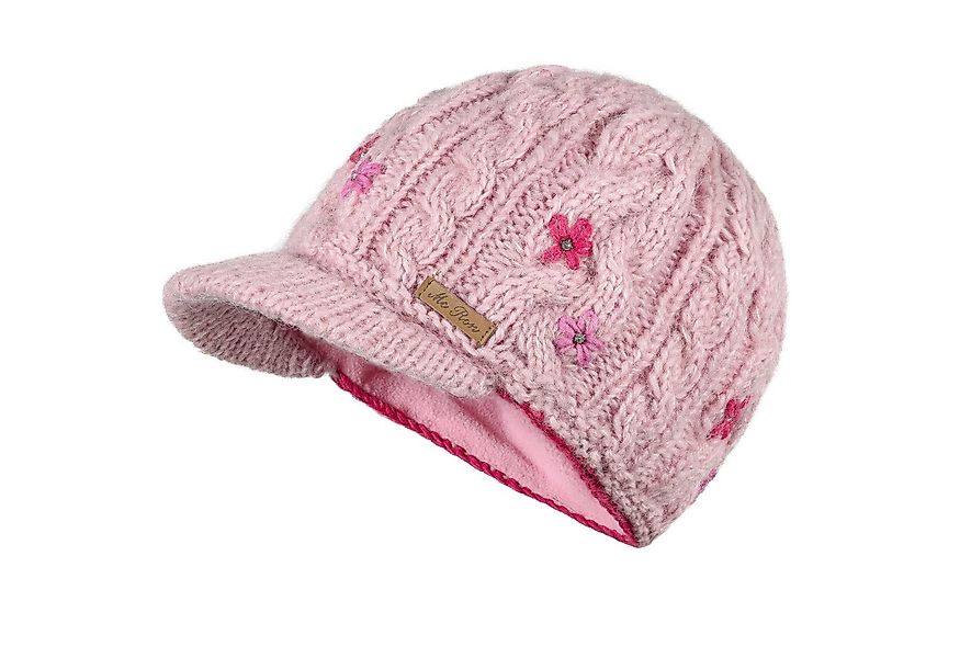 McRon Strickmütze Wollmütze mit Schirm Modell Chantal mit Schirm günstig online kaufen