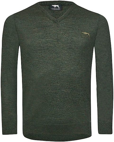Jagdhund Strickpullover V-Pullover Lanzenbach günstig online kaufen
