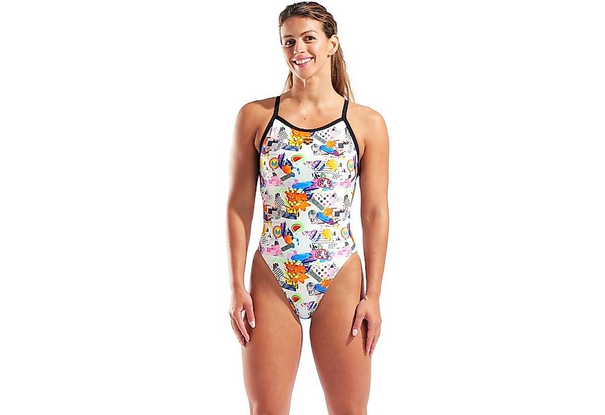 Arena Badeanzug Arena Damen Badeanzug W Arena Collage Swimsuit Xcriss Cross günstig online kaufen