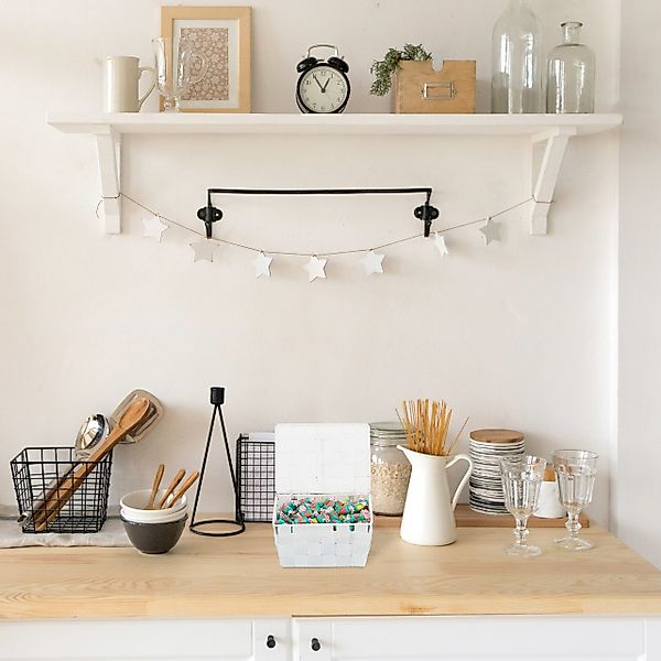 relaxdays Aufbewahrungskorb 2 x Aufbewahrungskorb mit günstig online kaufen