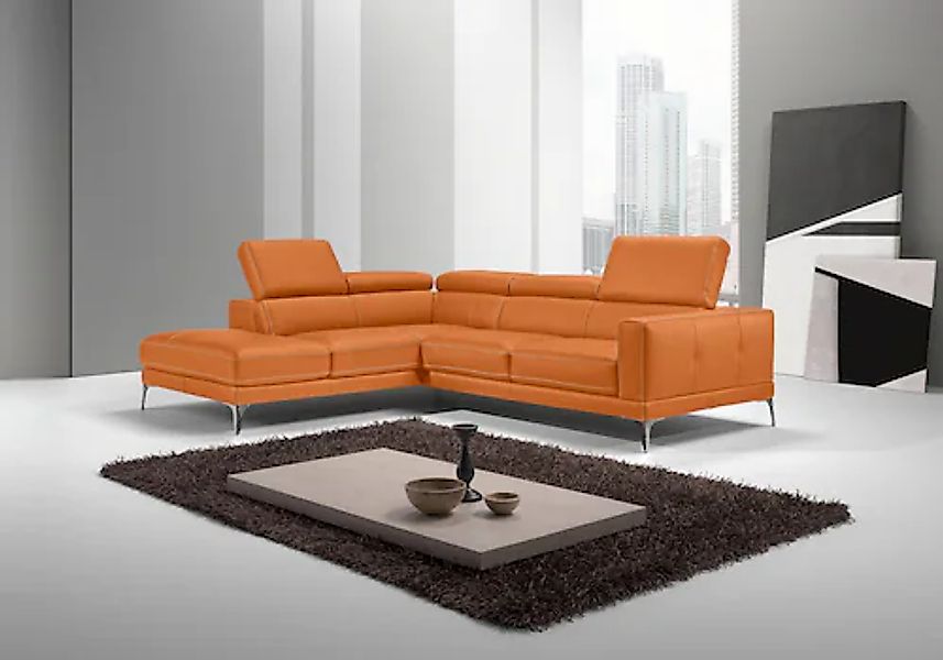 Egoitaliano Ecksofa »Claudie, Designsofa mit extrakomfortablem Sitzkomfort« günstig online kaufen