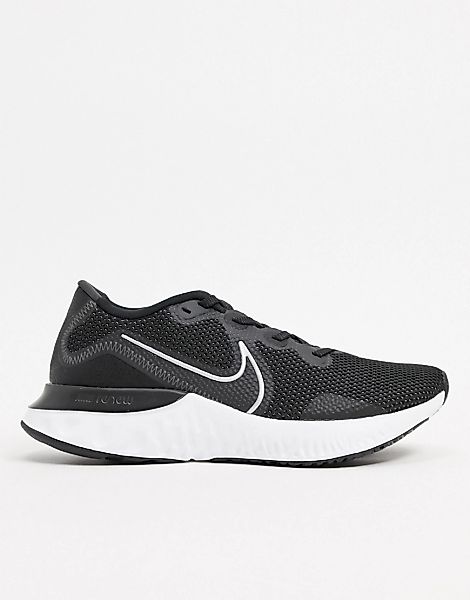 Nike Running – Renew – Sneaker in Schwarz/Weiß günstig online kaufen