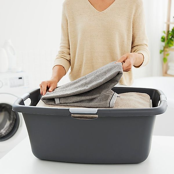 ROTHO Wäschekorb Flowers Wäschewanne 50l mit günstig online kaufen