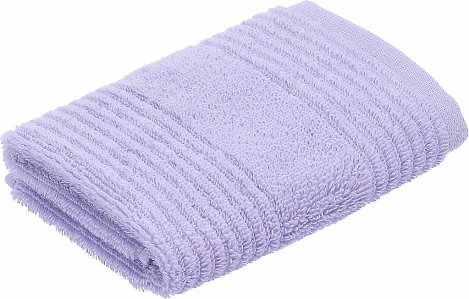 Vossen Waschlappen "Tomorrow" mit Streifenstruktur günstig online kaufen