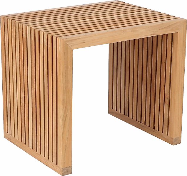 Fiam Hocker "tivoli", Massivholz, Breite ca. 50 cm günstig online kaufen
