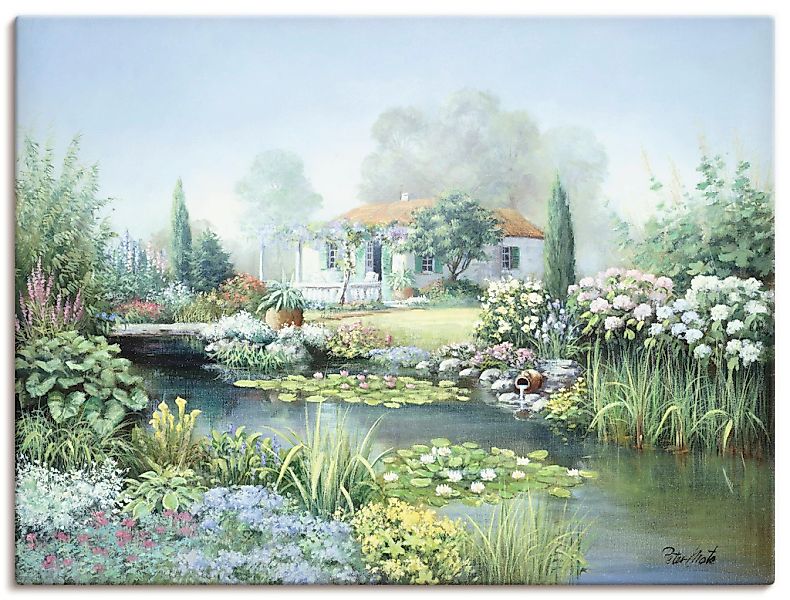 Artland Wandbild "Schatzgarten", Garten, (1 St.), als Leinwandbild, Poster günstig online kaufen