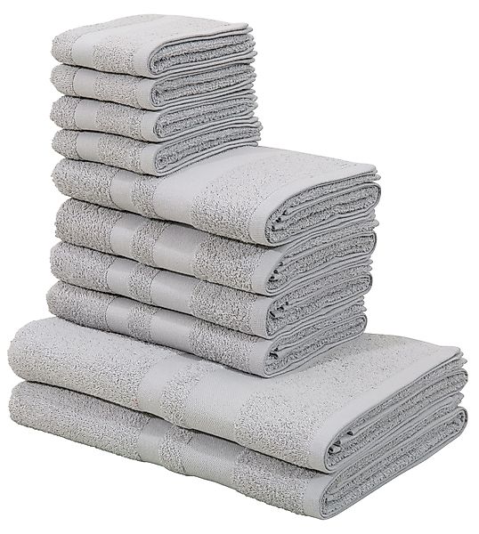 my home Handtuch Set Vanessa, 10-tlg günstig online kaufen