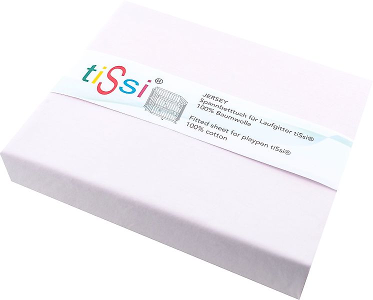 tiSsi® Spannbettlaken Jersey Laufstall, Jersey, Gummizug: günstig online kaufen