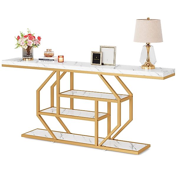Tribesigns Konsolentisch 180cm Langer Sofatisch, Moderner günstig online kaufen