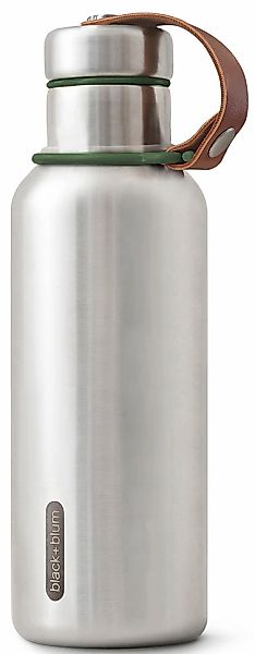 black+blum Isolierflasche "Insulated Bottle" Edelstahl, Tragschlaufe aus Ku günstig online kaufen