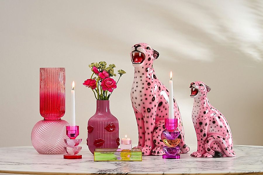 Giftcompany Dekovase L'amour Vase Lippen pink günstig online kaufen
