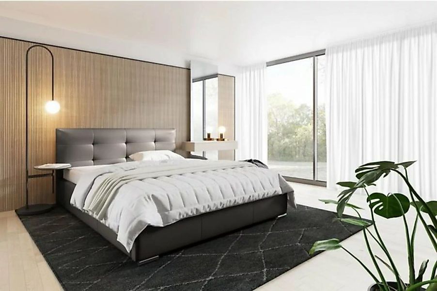 JVmoebel Polsterbett, Luxus Möbel Design Doppel Hotel Modern Bett Schlafzim günstig online kaufen