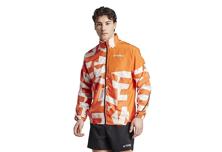 adidas Performance Laufjacke Trail-Windjacke Terrex Multi Printed orange/we günstig online kaufen