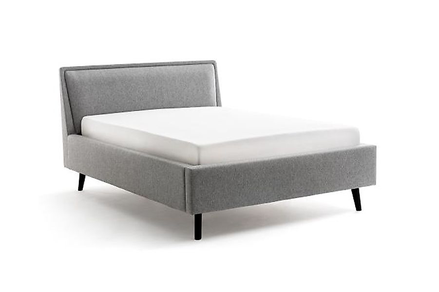 140x200 Polsterbett FRIEDA inkl. Bettkasten von Meise Möbel Grau günstig online kaufen