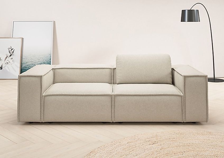 PLACES OF STYLE 2-Sitzer »Watertown, modernes Sofa 246 cm breit, auch in Fe günstig online kaufen