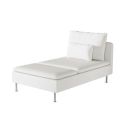 Bezug für Söderhamn Recamiere, creme, Bezug für Recamiere, Amsterdam (704-5 günstig online kaufen