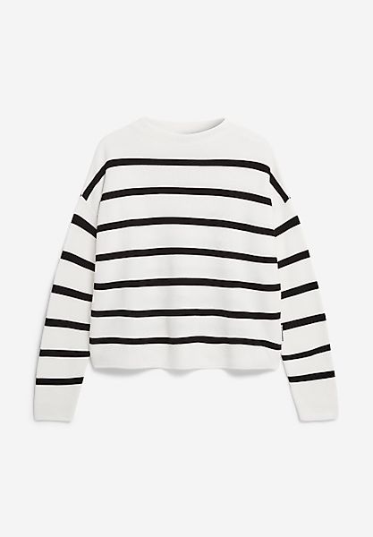 Armedangels Rundhalspullover MERINAA STRIPES günstig online kaufen