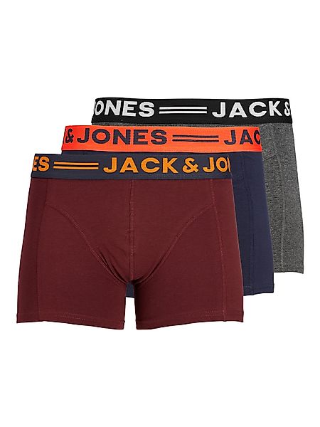 Jack & Jones Herren Boxershorts JACLICHFIELD TRUNKS - 3er Pack günstig online kaufen