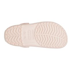 Crocs Sandale Crocband Clog pink/weiss Damen günstig online kaufen