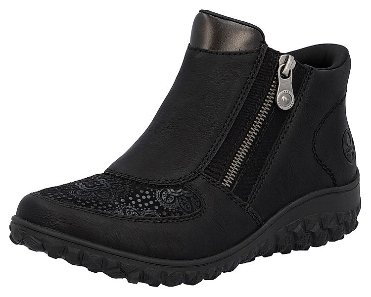 Rieker Ready2GO Schlupfboots Stiefelette, Casual-Boots, Profilsohle, günstig online kaufen