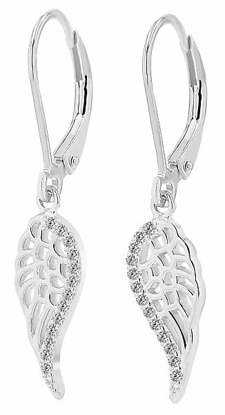 Adelia´s Paar Ohrhänger "Damen Ohrringe aus 925 Silber mit Zirkonia" Perfek günstig online kaufen