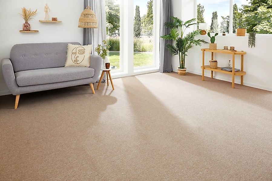 my home Teppichboden »Benno, Schlinge, Made in Netherlands«, rechteckig, 4, günstig online kaufen