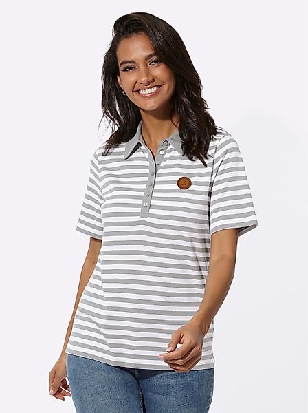 Casual Looks Poloshirt "Poloshirt" 1 Stk. tlg. günstig online kaufen