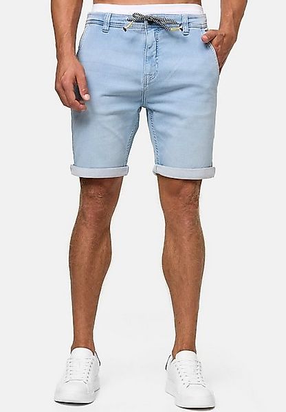 Indicode Jeansshorts Azibo elastischer Bund samt Tunnelzug günstig online kaufen