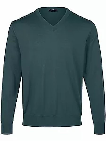 V-Pullover Peter Hahn türkis günstig online kaufen