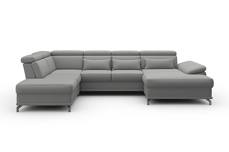sit&more Wohnlandschaft "Cabrio U-Form, B: 359 cm, mit Sitztiefen-, Arm- & günstig online kaufen