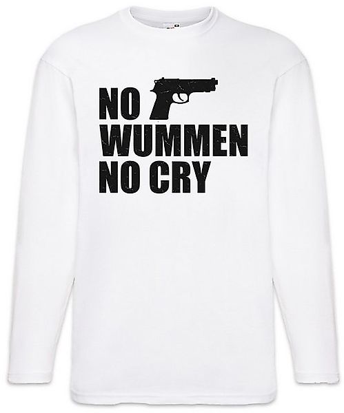 Urban Backwoods Langarmshirt No Wummen No Cry Langarm T-Shirt Pazifismus Re günstig online kaufen