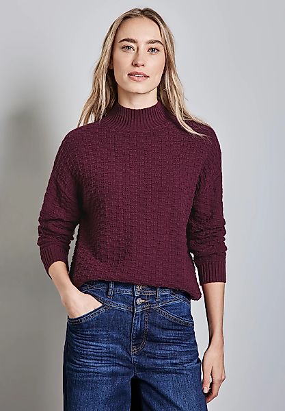 STREET ONE Strickpullover, im soften Baumwoll-Mix günstig online kaufen