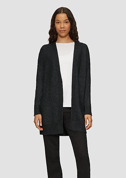 QS Cardigan Strickjacke Weiche Strickjacke mit günstig online kaufen