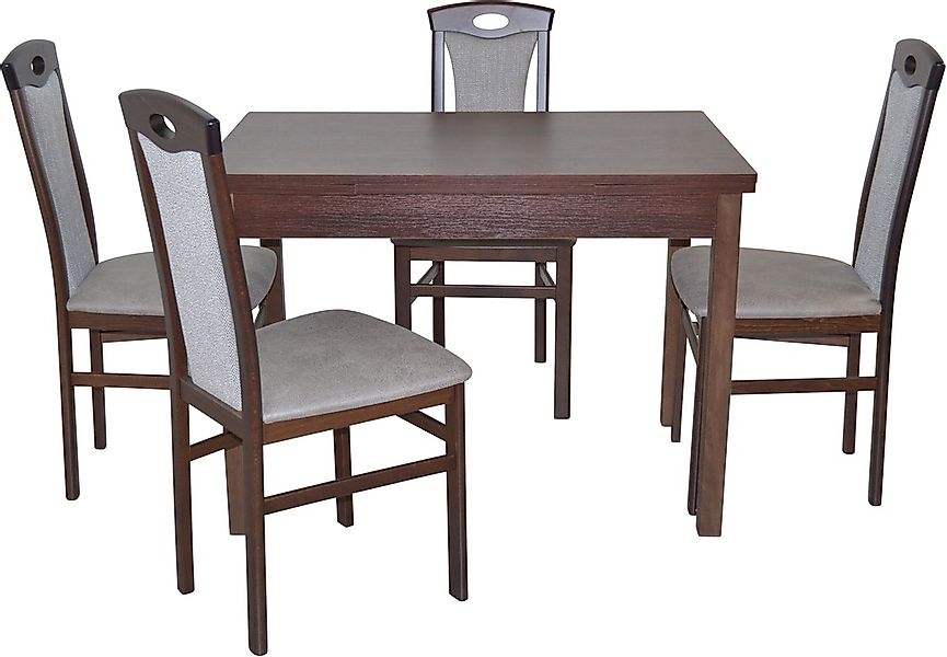HOFMANN LIVING AND MORE Essgruppe "5tlg. Tischgruppe" Spar-Set, 5tlg. Tisch günstig online kaufen
