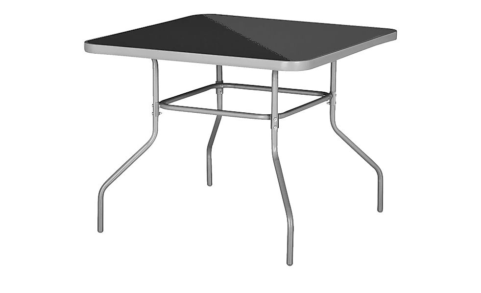 Gartentisch   Delfi 7 - schwarz - 90 cm - 90 cm - 70 cm - Sconto günstig online kaufen