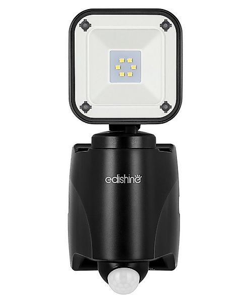 EDISHINE LED Wandstrahler mit Bewegungsmelder Außen, Batterie Strahler, LED günstig online kaufen