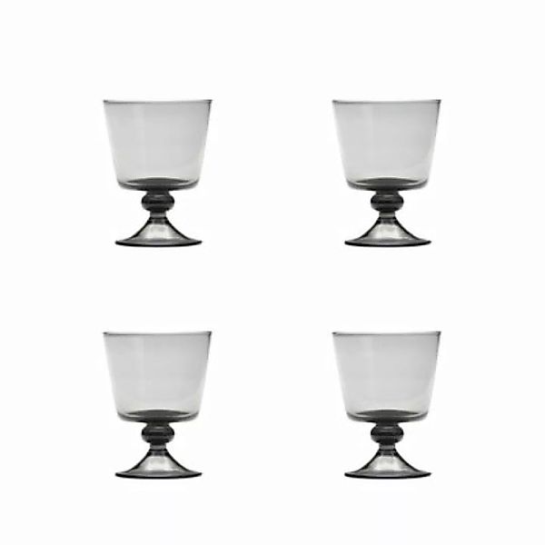 Weißweinglas La Mère glas grau / 4er-Set - Serax - Grau günstig online kaufen