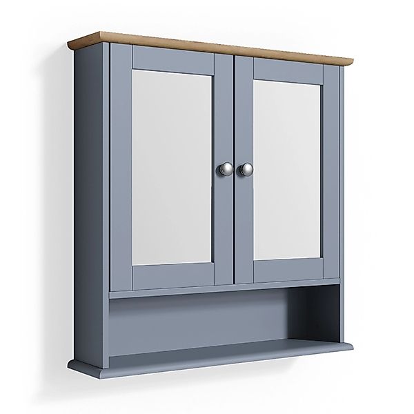 Vicco Badspiegelschrank Bianco Grau 56 x 58 cm günstig online kaufen