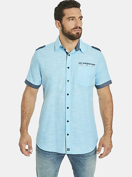 Jan Vanderstorm Kurzarmhemd "Kurzarmhemd MELFRED" 1 im sommerlichen Look günstig online kaufen