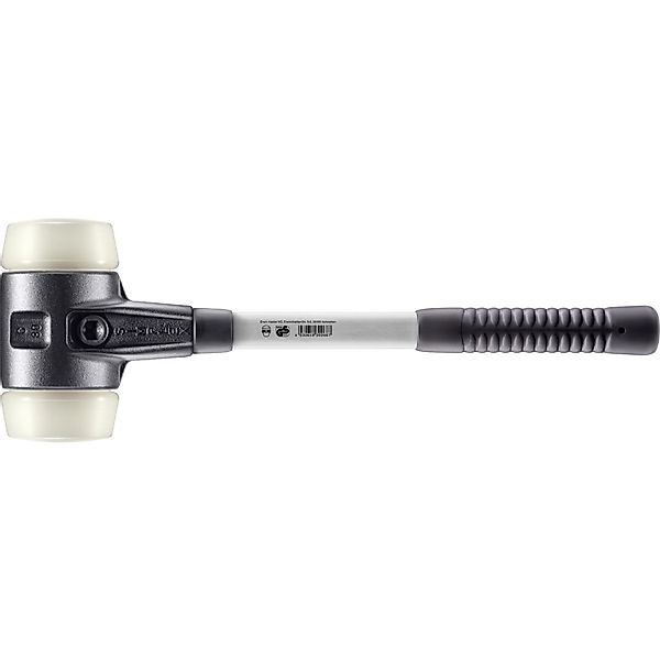 Halder Simplex Schonhammer Ø 80 mm Nylon mit Verstärktem Tempergussgehäuse günstig online kaufen