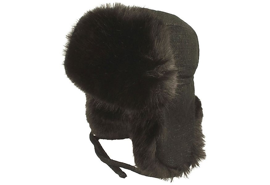 Breiter Strickmütze Warme Kunstfell Strick-Chapka für Damen günstig online kaufen